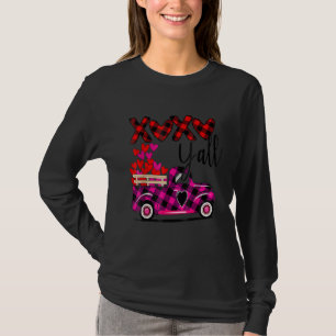 Buffalos Plaid Vintage Truck Heat Xoxos Y All Vale T-Shirt