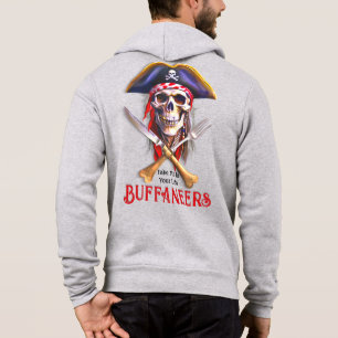 Buffaneers Pirate Skull "Take Me to Your Lido" Hoodie