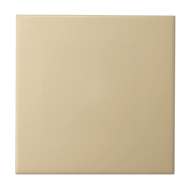 Buffed Biltmore Yellow Square Kitchen and Bathroom Tile (Front)