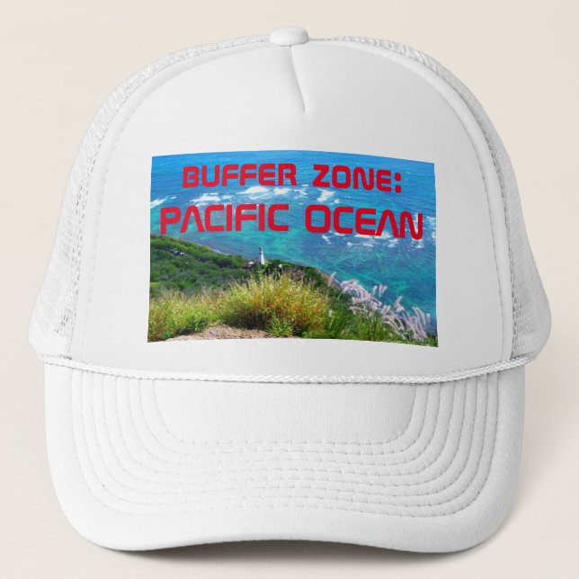 buffer zone: PACIFIC OCEAN Trucker Hat (Front)