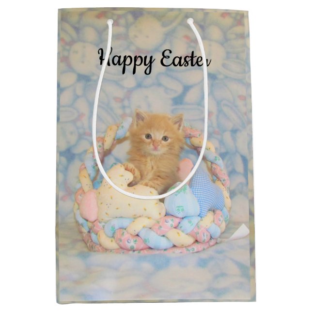 Buffington's Easter Basket - Cat / Kitten Gift Bag (Front)