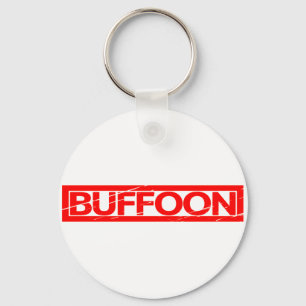 Buffoon Stamp Key Ring