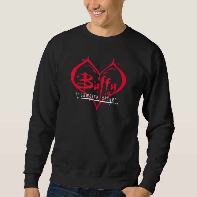 Buffy The Vampire Slayer Gothic Heart Sweatshirt (Front)