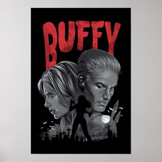 Buffy the vampire Slayer Night Poster