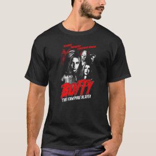Buffy The Vampire Slayer Vintage Horror Poster T-Shirt