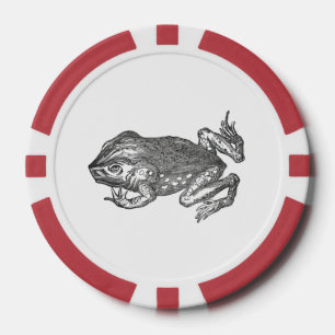 Bufo Rana aka Cane Toad Poker Chips