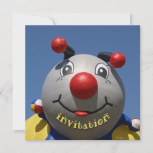 bug birthday party invitation