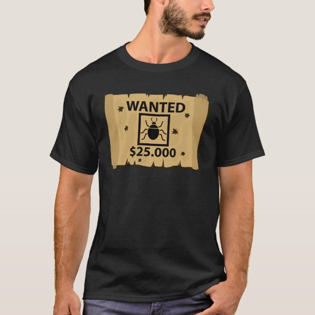 Bug bounty live or alive funny design  T-Shirt (Front)