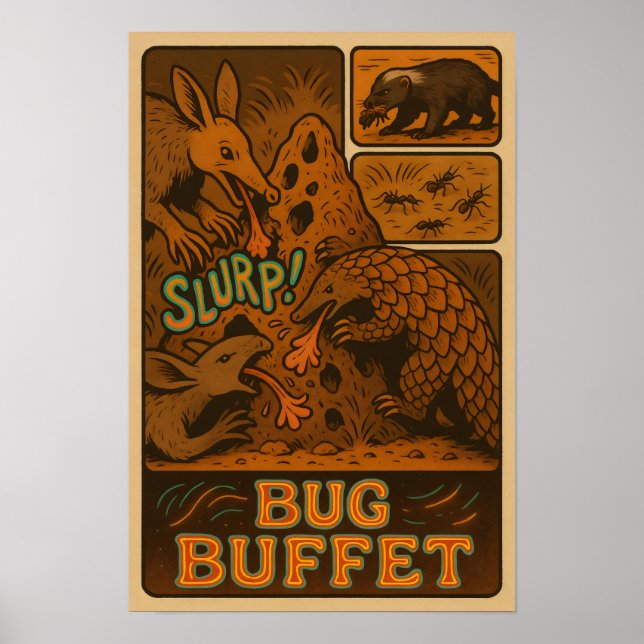 Bug Buffet: Insect Feast Safari Edition Poster (Front)