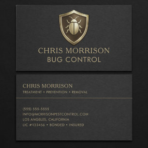 Bug Control Business Card