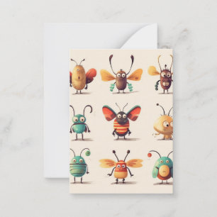 bug, creature, insect, weird bugs card