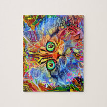 Bug-eyed Rainbow Cat