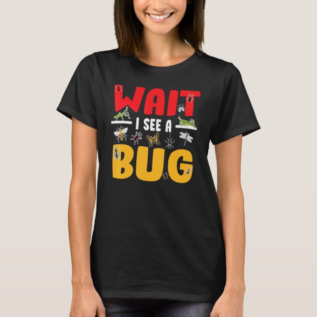 Bug For Men Women Insect Ladybug Science Entomolog T-Shirt (Front)