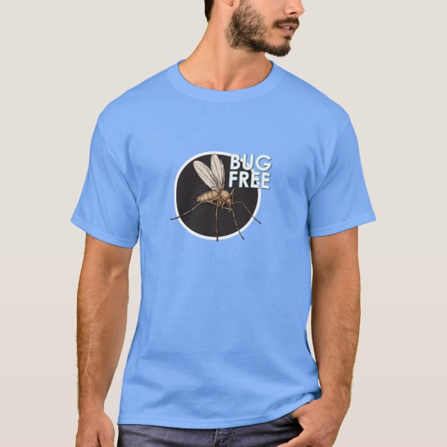 Bug Free - Basic Dark T-Shirt (Front)