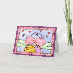 Bug Hug - Greeting Card