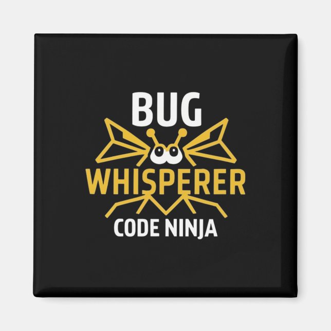 Bug Hunt Vulnerable Hunting Cyber Threat Bug Bount Magnet (Front)