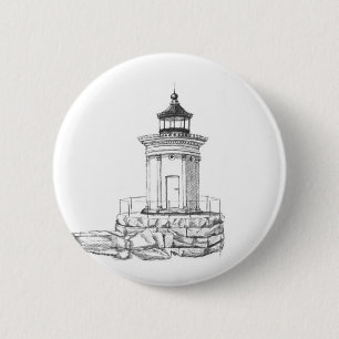 Bug Light Sketch 6 Cm Round Badge