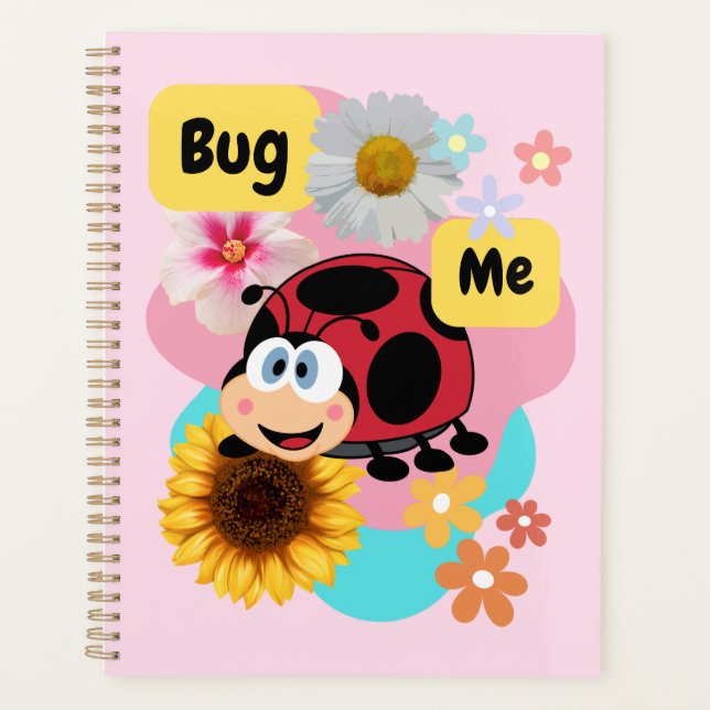 Bug Me: Ladybug  Planner (Front)