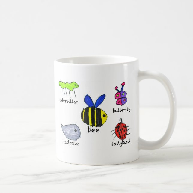 bug. mug. coffee mug (Right)