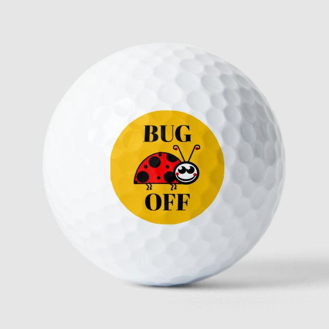 Bug Off Golf Balls (Front)