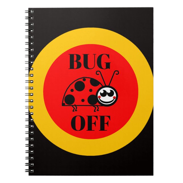 Bug Off Notebook (Front)