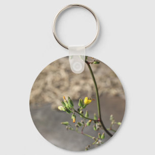Bug on Flower Key Ring