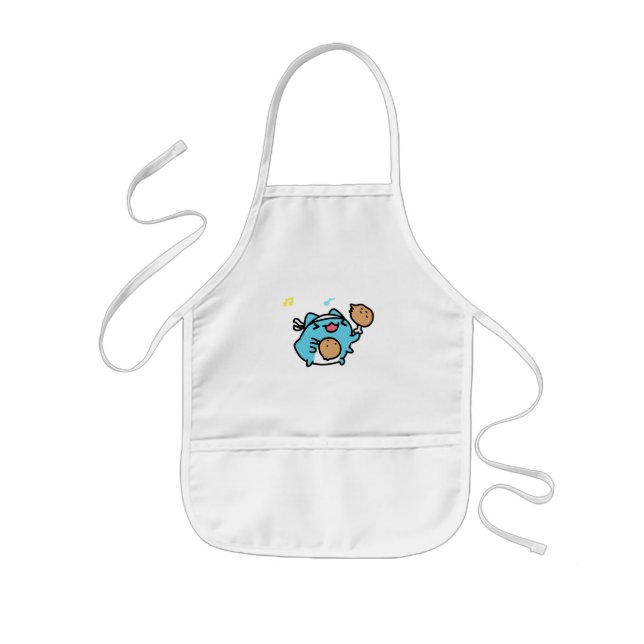 BugCat Capoo cat Kids Apron (Front)