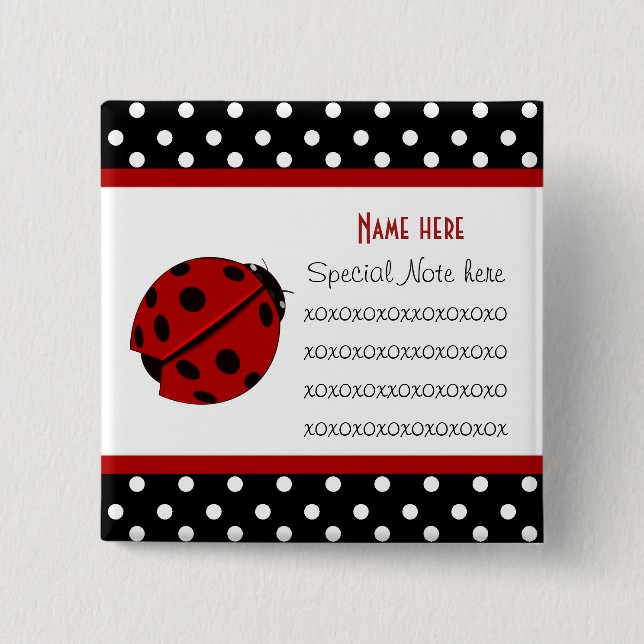 Buggers Customisable Button (Front)