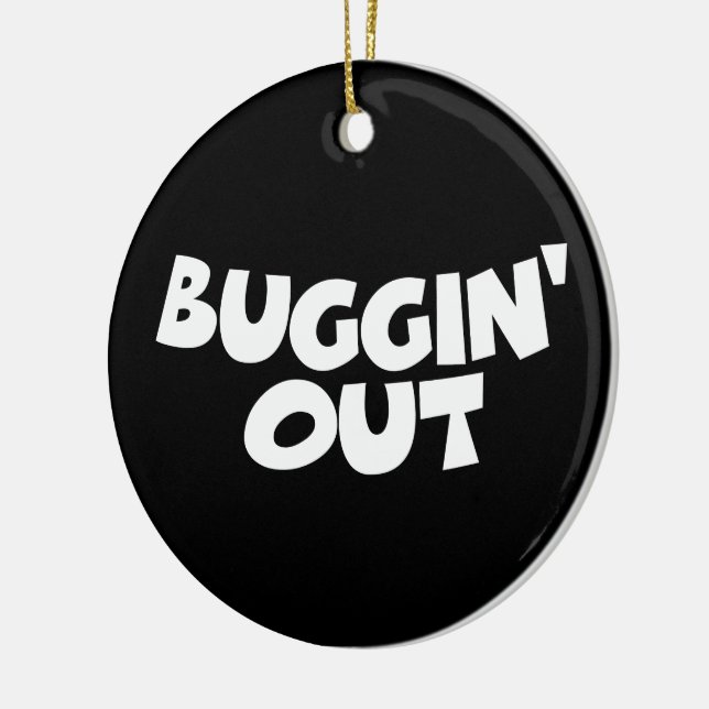 Buggin' Out Ceramic Tree Decoration (Left)