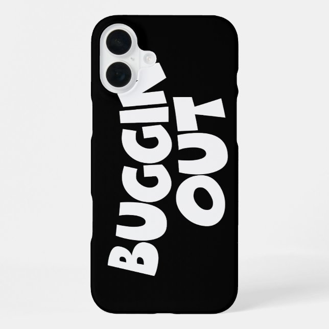 Buggin' Out iPhone Case (Back)