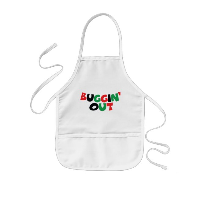 Buggin' Out Kids Apron (Front)