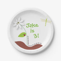 Buggin' Out Paper Plate