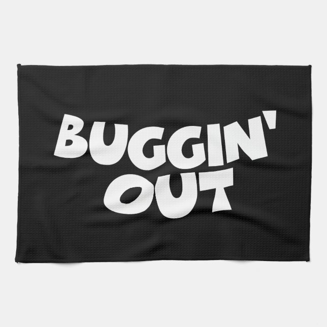Buggin' Out Tea Towel (Horizontal)