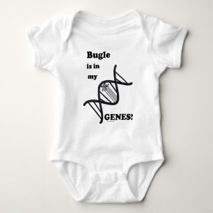 Bugle Is In My Genes Baby Bodysuit