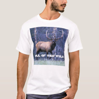 Bugleing Elk 4, Call of the Wild T-Shirt