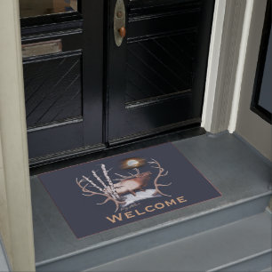 Bugling Bull Elk Doormat