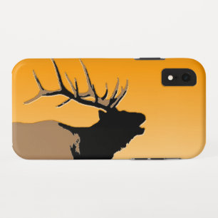 Bugling Elk at Sunset  - Original Wildlife Art Case-Mate iPhone Case