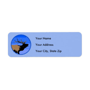 Bugling Elk in Winter  - Original Wildlife Art