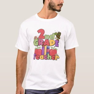 Bugs and Apples 2nd Grade T-Shirt