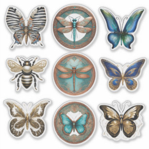 Bugs and Butterflies Sticker Collection