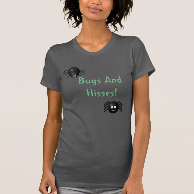Bugs And Hisses Halloween Shirt (Front)