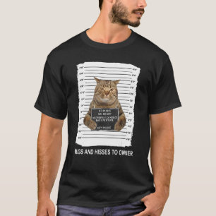 Bugs and Hisses to Owners Cat  Cat Owners T-Shirt