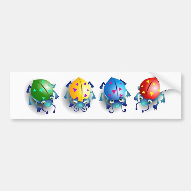 Bugs Bumper Sticker (Front)