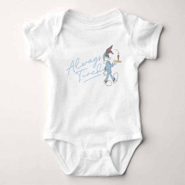 BUGS BUNNY™ Always Tired Baby Bodysuit (Front)