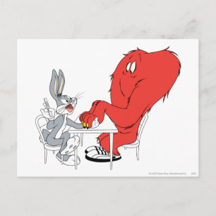 BUGS BUNNY™ and Gossamer Postcard