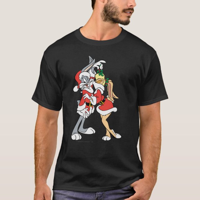 BUGS BUNNY™ and Lola Mistletoe Kiss T-Shirt (Front)
