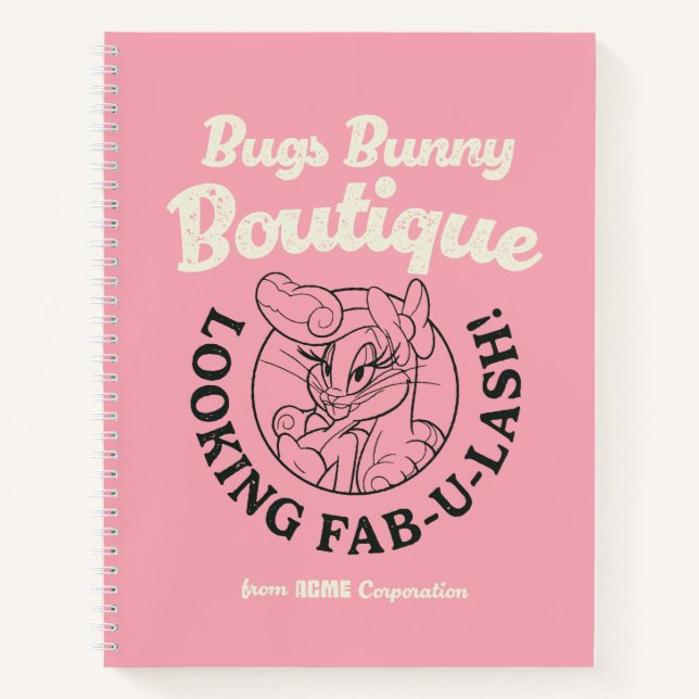 BUGS BUNNY™ Boutique - Looking Fab-U-Lash! Notebook (Front)