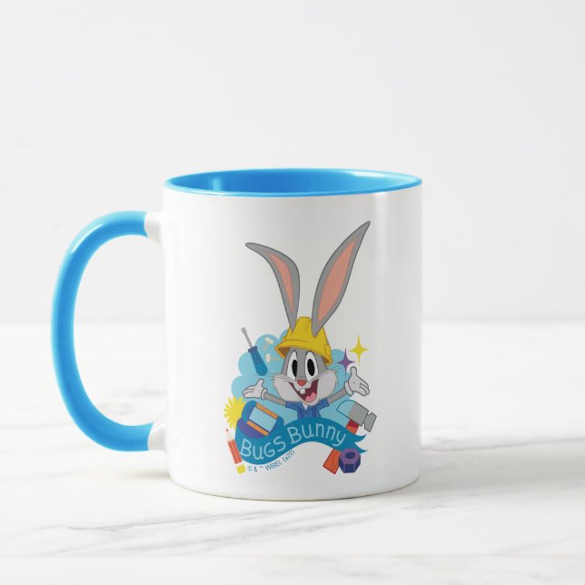 BUGS BUNNY BUILDERS™| BUGS BUNNY™ Character Art Mug (Left)