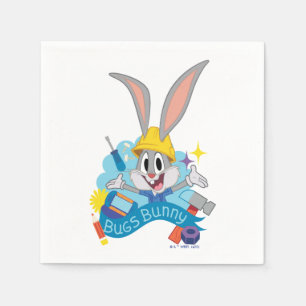 BUGS BUNNY BUILDERS™  BUGS BUNNY™ Character Art Napkin