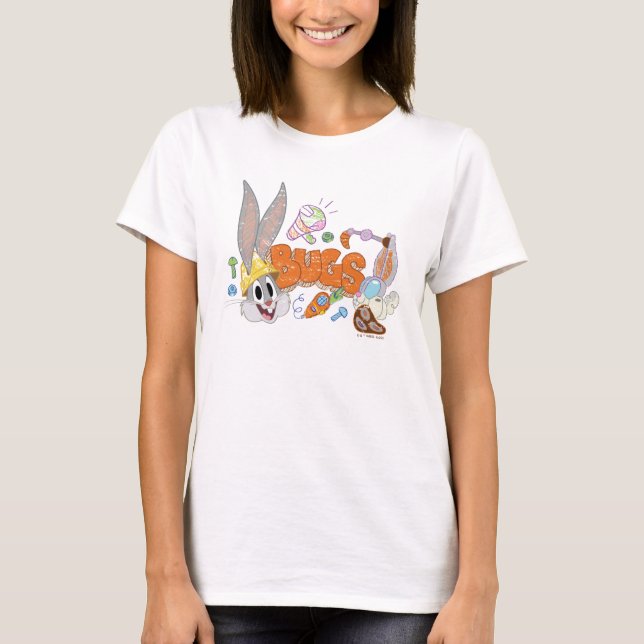 BUGS BUNNY BUILDERS™| BUGS BUNNY™ Sketch Art T-Shirt (Front)